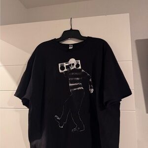 Black Graphic Men's T-Shirt